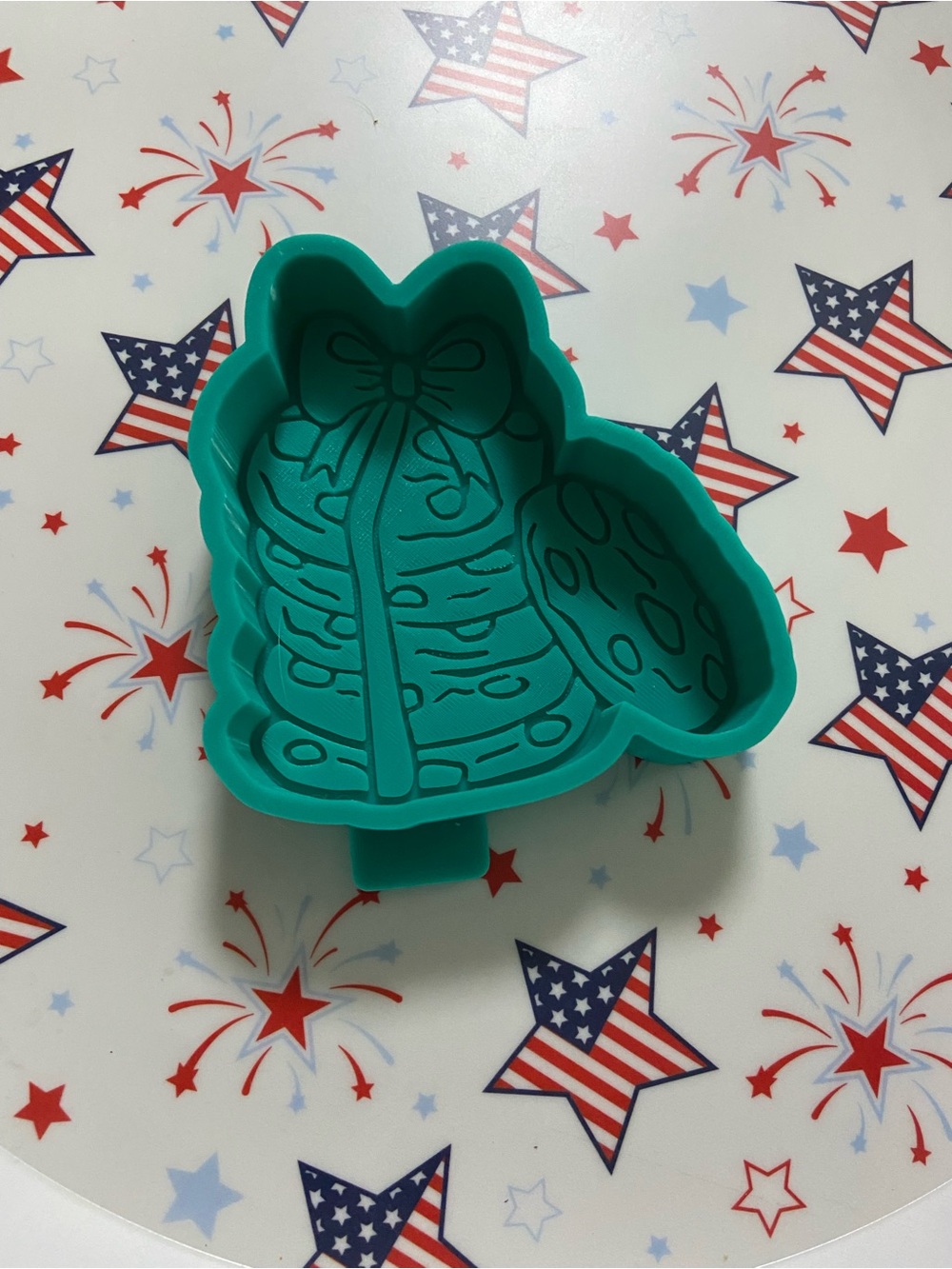 Cookies with Bow silicone mold